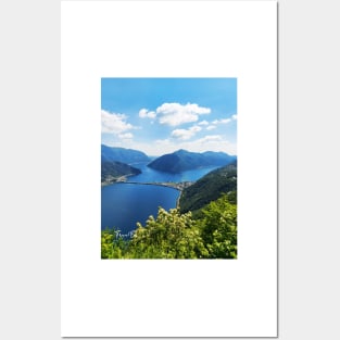 Lago di Lugano Posters and Art